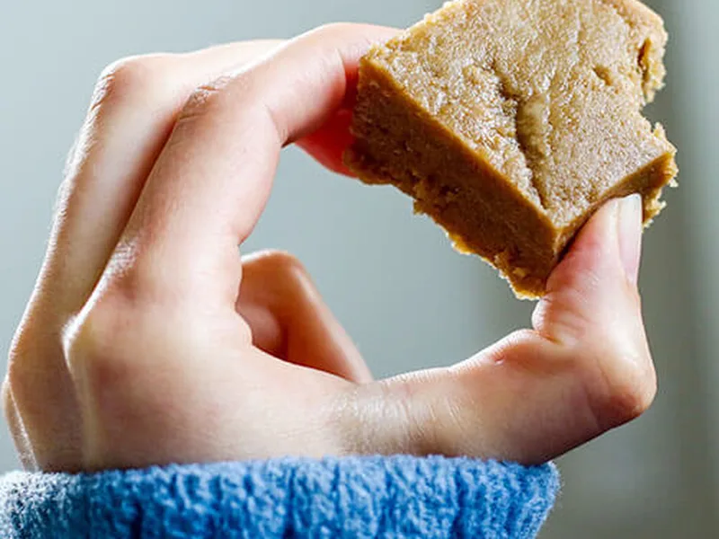 Toasted Sesame Tahini Halvah with Sprouted Spelt and Honey