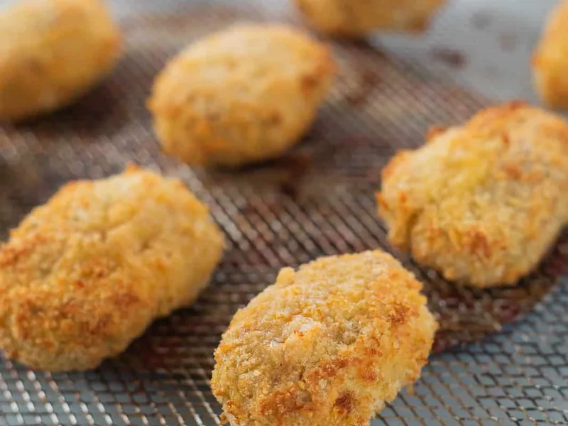 Air Fryer Ground Turkey Nuggets with Gluten-Free Coating