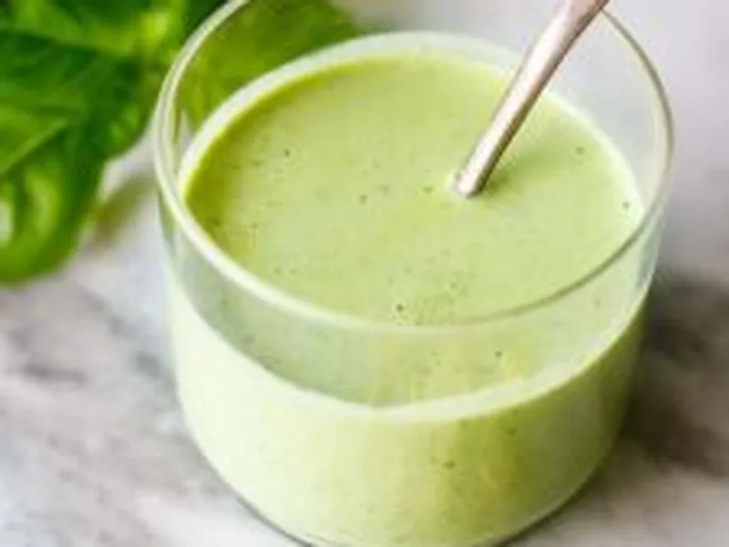 Creamy Cashew Basil Dressing