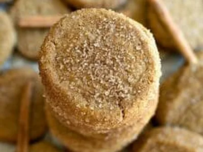 Saigon Cinnamon Ginger Cookies with Demerara Sugar