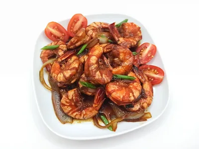 Pan-Seared Tiger Shrimp in Butter Worcestershire Sauce