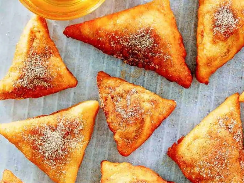 Poncho's Mexican Buffet Style Sopapillas - Crispy Fried Pastry