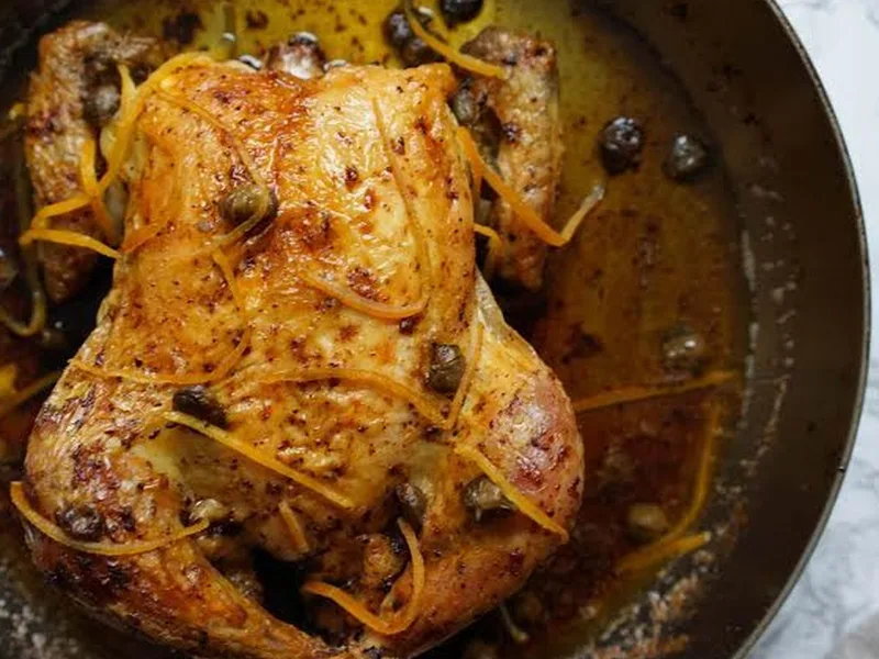 Renee Erickson's Roast Chicken with Brown Butter and Lemons