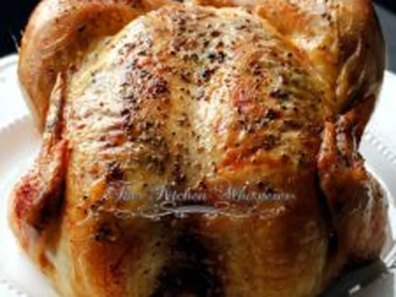 Ultimate Herb Butter Roasted Chicken with Crispy Skin