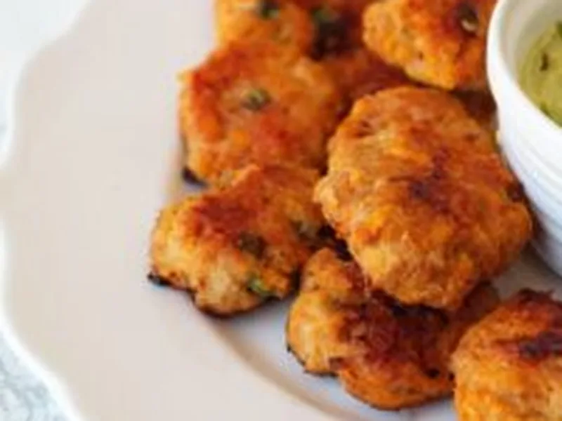 Sweet Potato Chicken Poppers - Paleo AIP Friendly Baked
