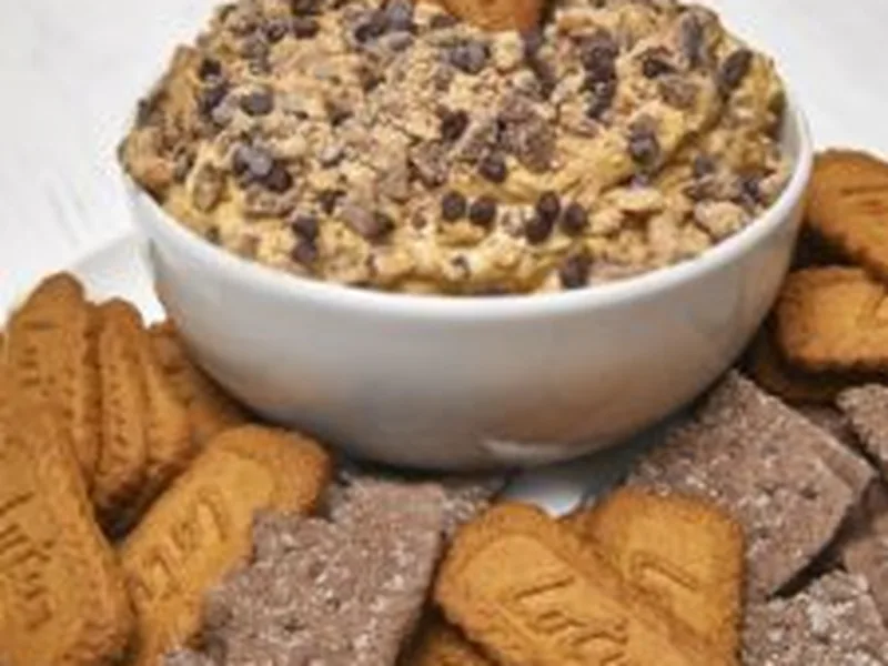 Biscoff Cookie Butter Cheesecake Dip