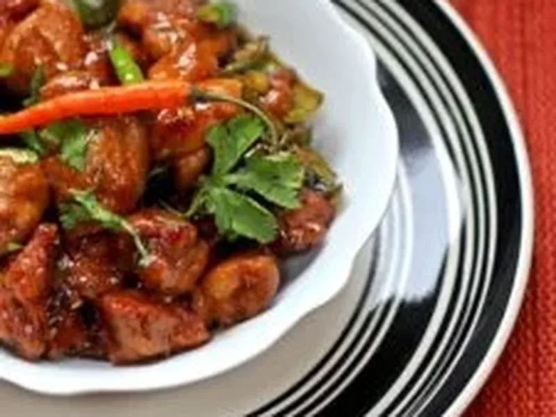 Kolkata-Style Spicy Chili Chicken
