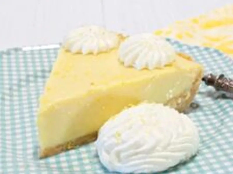 Lemon Velvet Cream Pie with Vanilla Wafer Crust