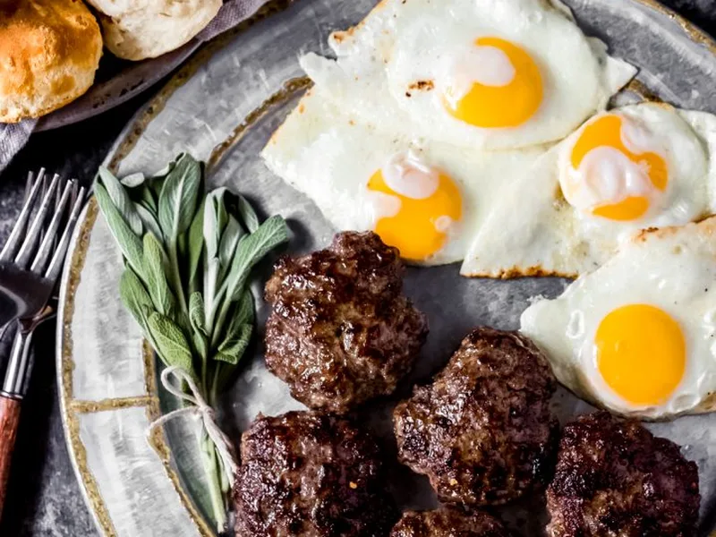 Ground Venison Breakfast Sausage with Warm Spices
