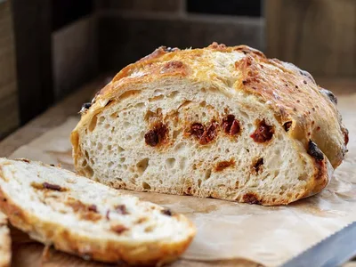 Sun-Dried Tomato Gluten-Free Bread - Quick Yeast Recipe