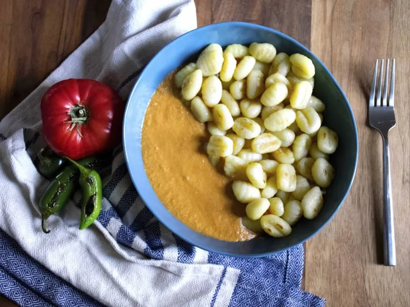 Creamy Jalapeño Sauce with Blistered Chiles and Cumin