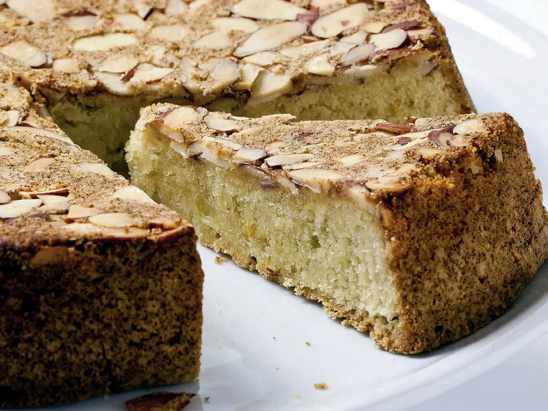 Almond and Olive Oil Cake with Orange Zest