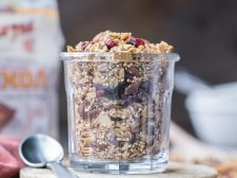 Crunchy Quinoa Granola - Gluten Free Vegan Recipe