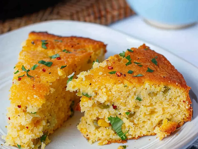 Sweet and Spicy Jalapeño Cheddar Skillet Cornbread