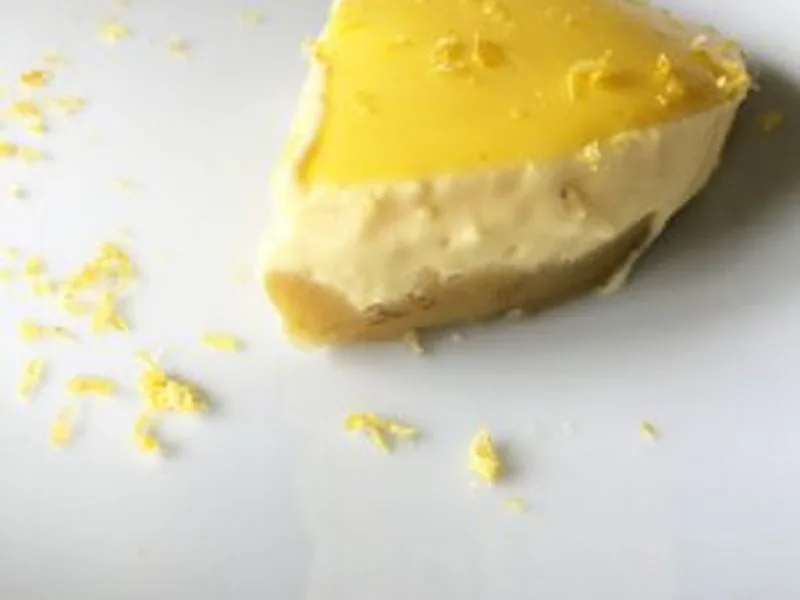 Lemon Custard Tarts with Almond Lavender Crust