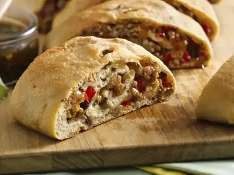 Spicy Sweet Jamaican Jerk Pork Roll with Orange Marmalade