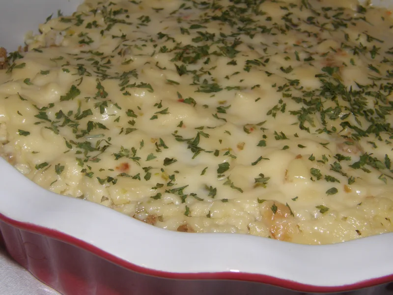 Spicy White Castle Dip with Hot Monterey Jack