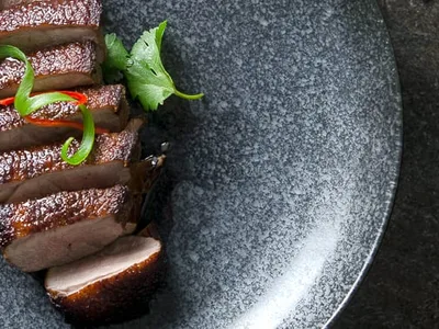 Green Tea-Smoked Duck Breasts with Aromatic Spices