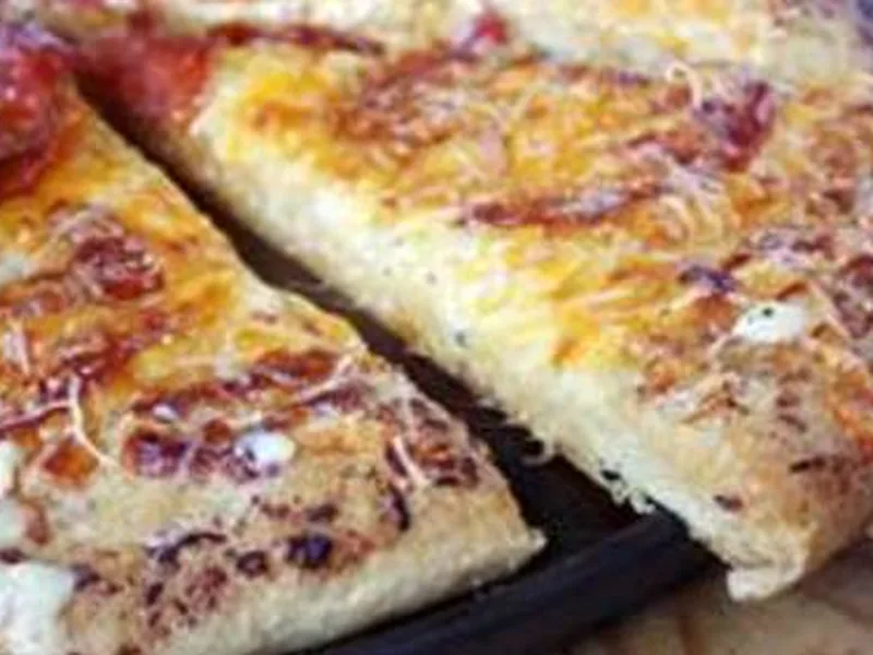 Garlic Herb Pizza Crust with Parmesan Butter Finish