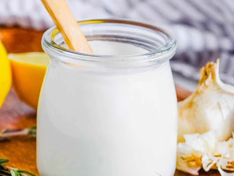 Creamy Vegan Garlic Aioli, Dairy-Free