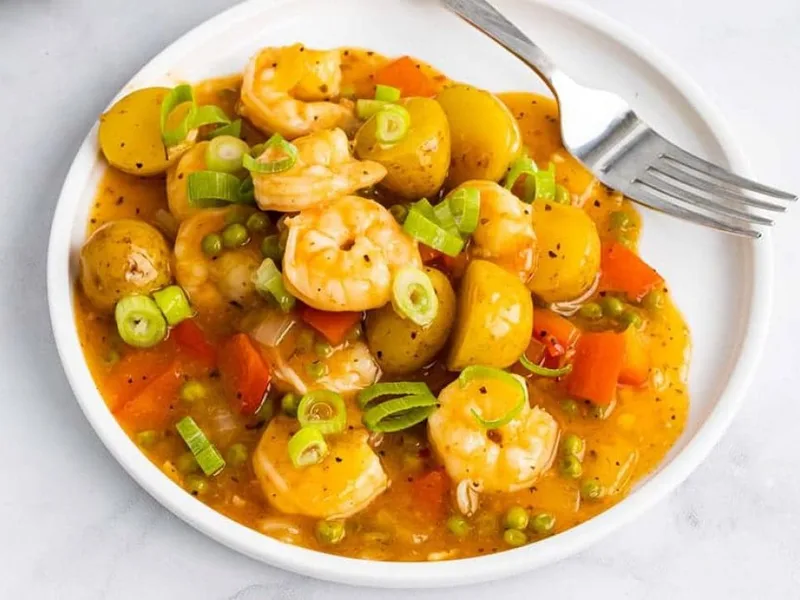 Cajun Shrimp and Okra Stew with Rice