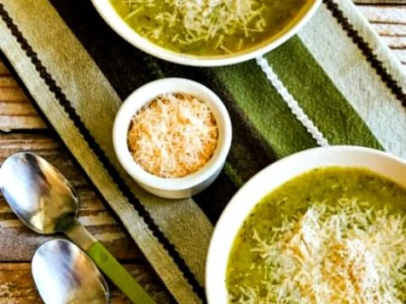 Creamy Zucchini Yellow Squash Soup