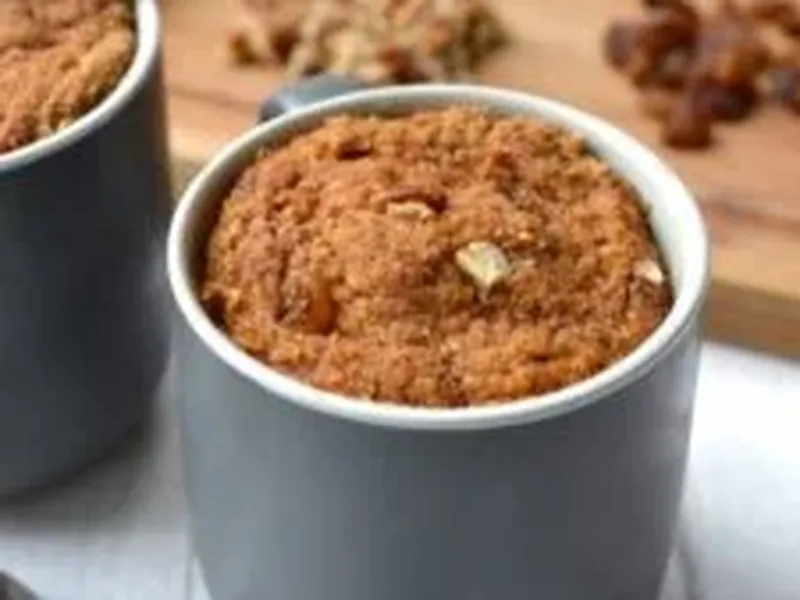 Quick Gluten-Free Carrot Cake in a Mug