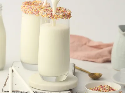 Classic Vanilla Egg Cream Soda