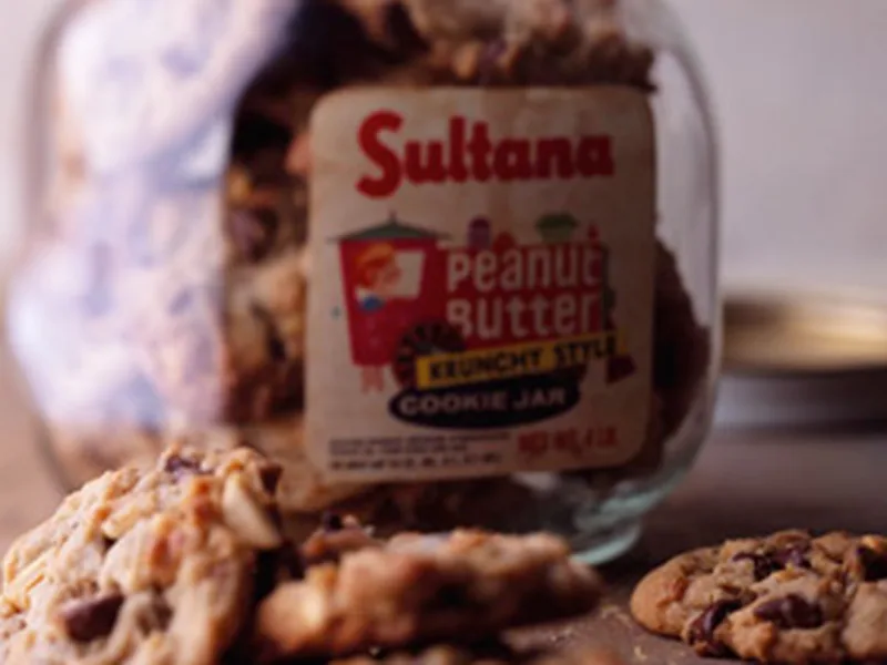 Chocolate Peanut Butter Chip Cookies with Chopped Peanuts