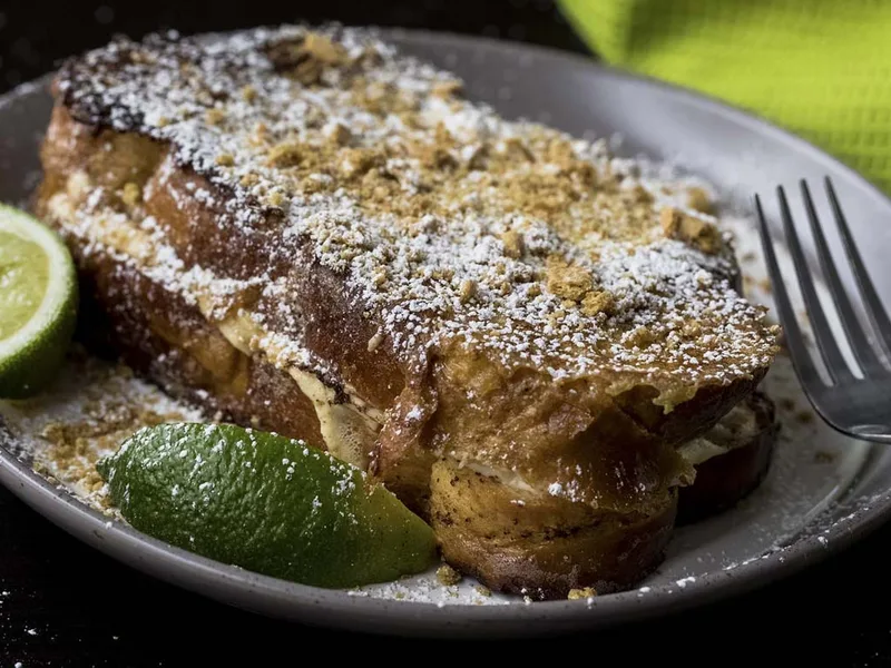 Key Lime Pie French Toast Sandwiches