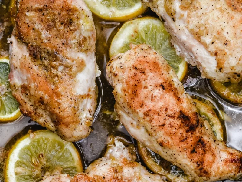 Baked Lemon Pepper Chicken with Fresh Herbs and Citrus