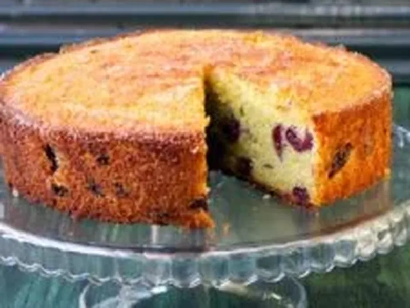 Grappa Infused Italian Polenta Shortcake with Figs and Raisins