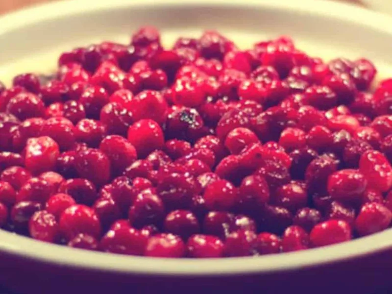 Chocolate Cranberry Almond Flour Pie