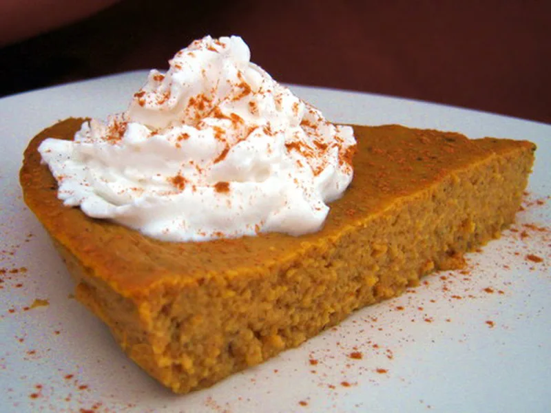 Sugar-Free Pumpkin Custard with Equal Sweetener