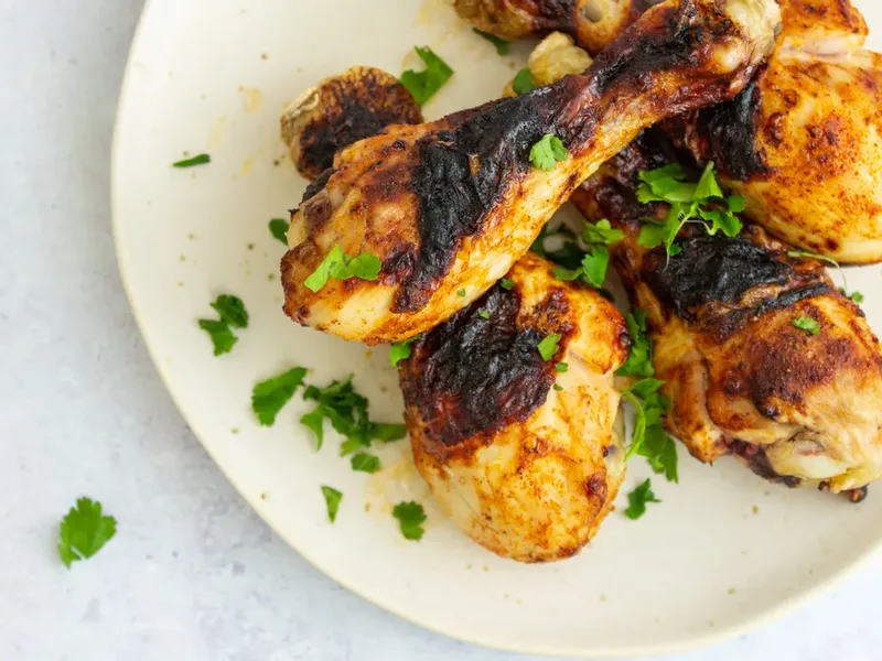Keto Sweet and Spicy Air Fryer Drumsticks