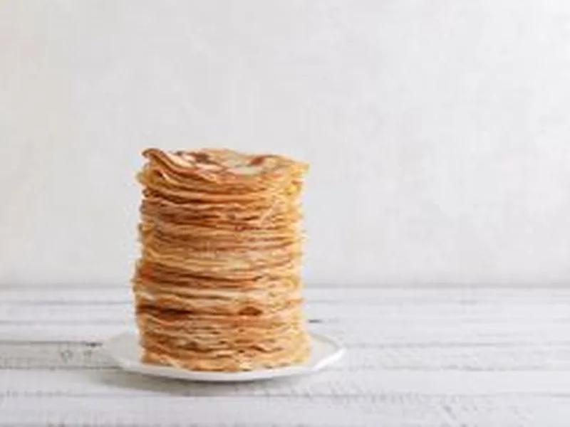 Smoked Salmon Blinis with Buckwheat and Crème Fraiche