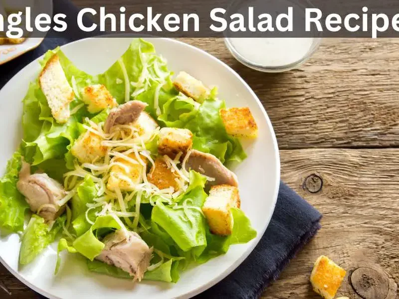 Classic Chicken Salad with Almonds and Fresh Vegetables