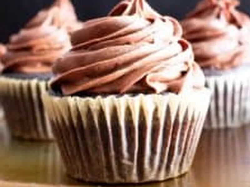 Paleo Vegan Chocolate Almond Flour Cupcakes