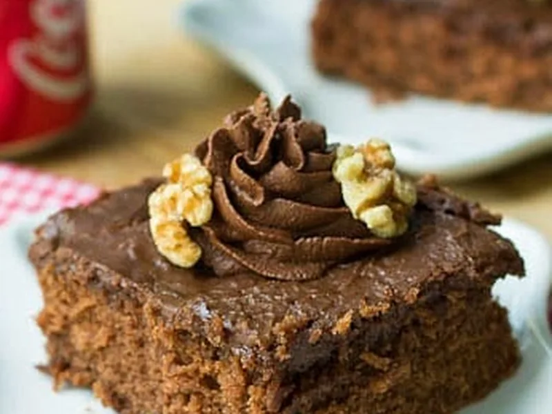 Coca-Cola Chocolate Cake with Rich Frosting