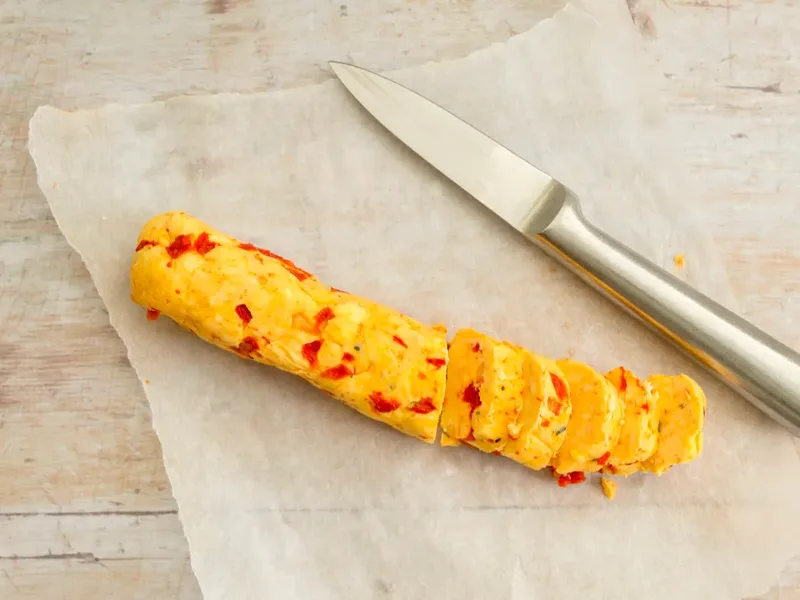 Keto Roasted Red Pepper Herb Butter Recipe