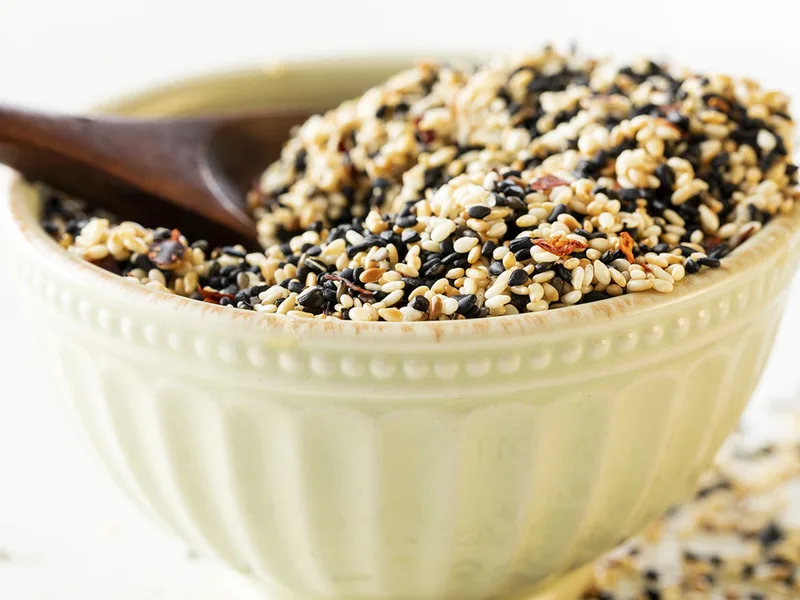 Spicy Gomasio: Toasted Sesame Seed Condiment
