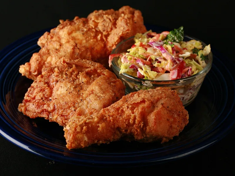Crispy Gluten-Free Fried Chicken with Seasoned Coating
