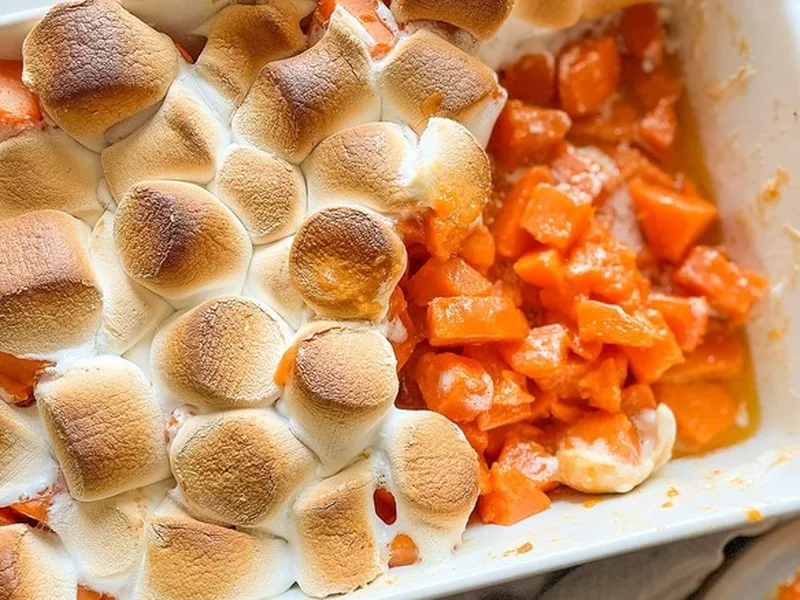 Candied Yams With Marshmallows