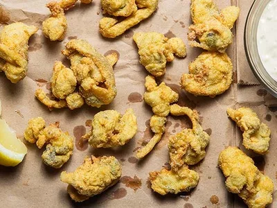 New England Fried Clams with Corn Flour Crust