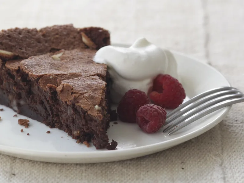 Decadent Chocolate Almond Torte