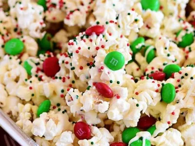 Santa Munch Christmas Popcorn Treat