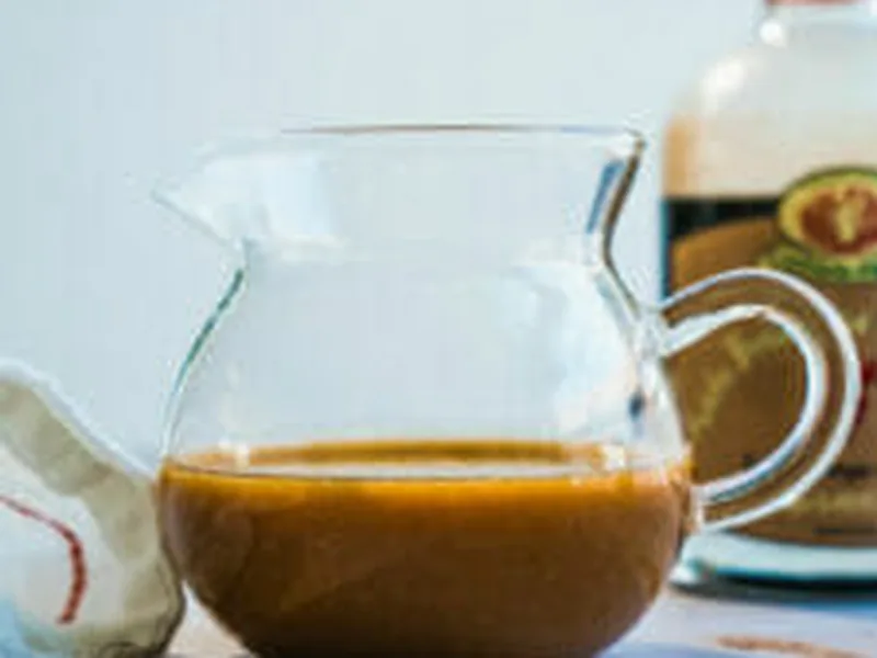 Classic Balsamic Olive Oil Vinaigrette with Dijon and Honey