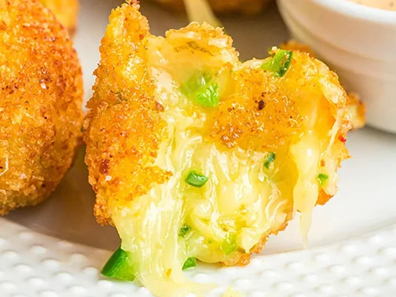 Crispy Fried Jalapeño Pepper Jack Cheese Bites