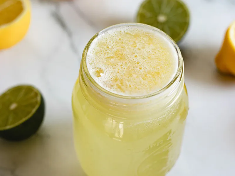 Fresh Sweet and Sour Margarita Mix with Lime and Lemon