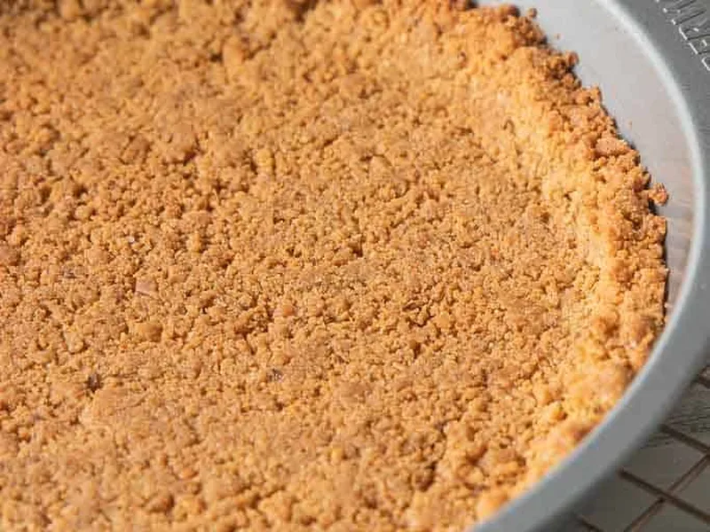 Gluten Free Cheesecake Crust Recipe with Graham Crackers